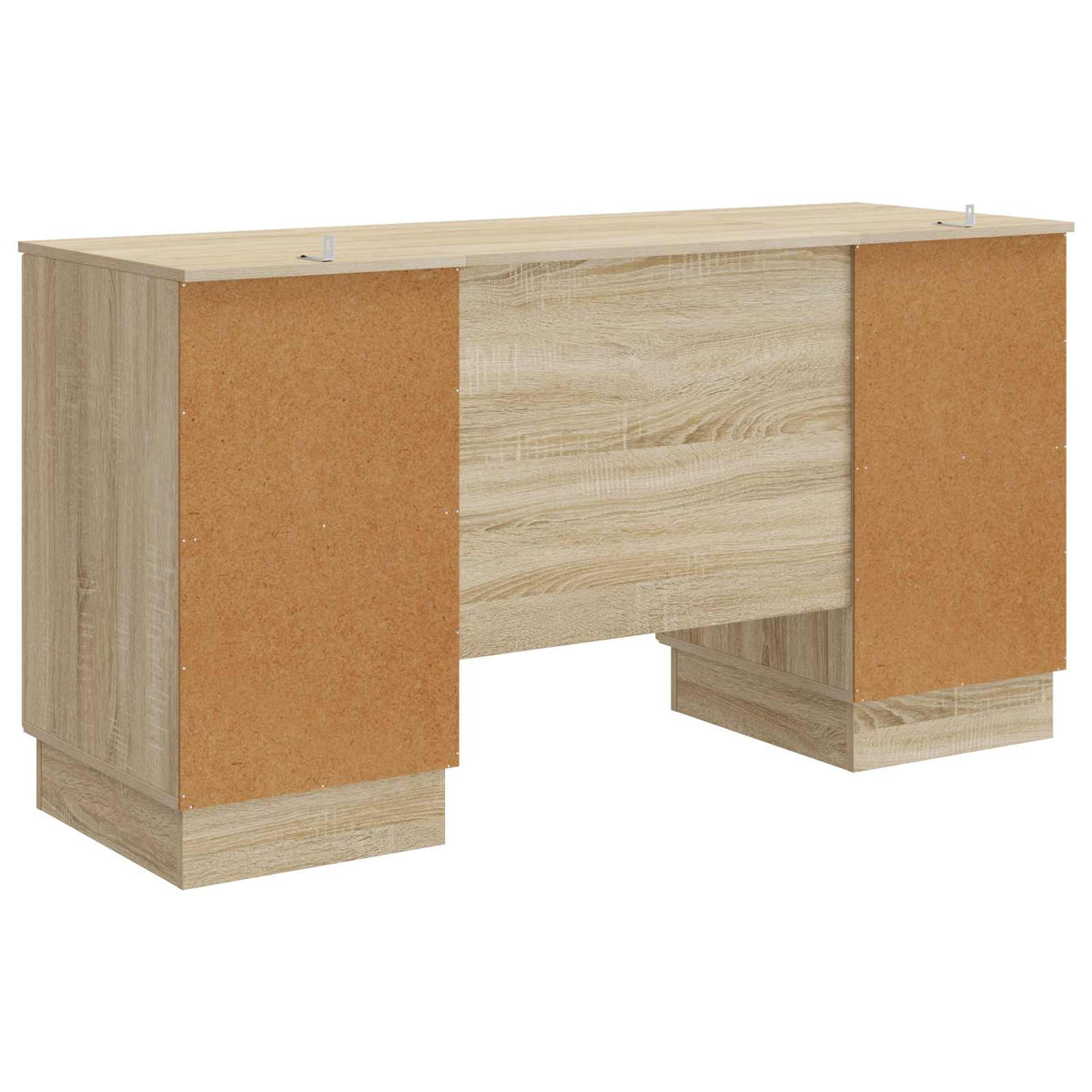 Bord Sonoma-eg 142,5 x 50 x 75 cm Konstrueret træ