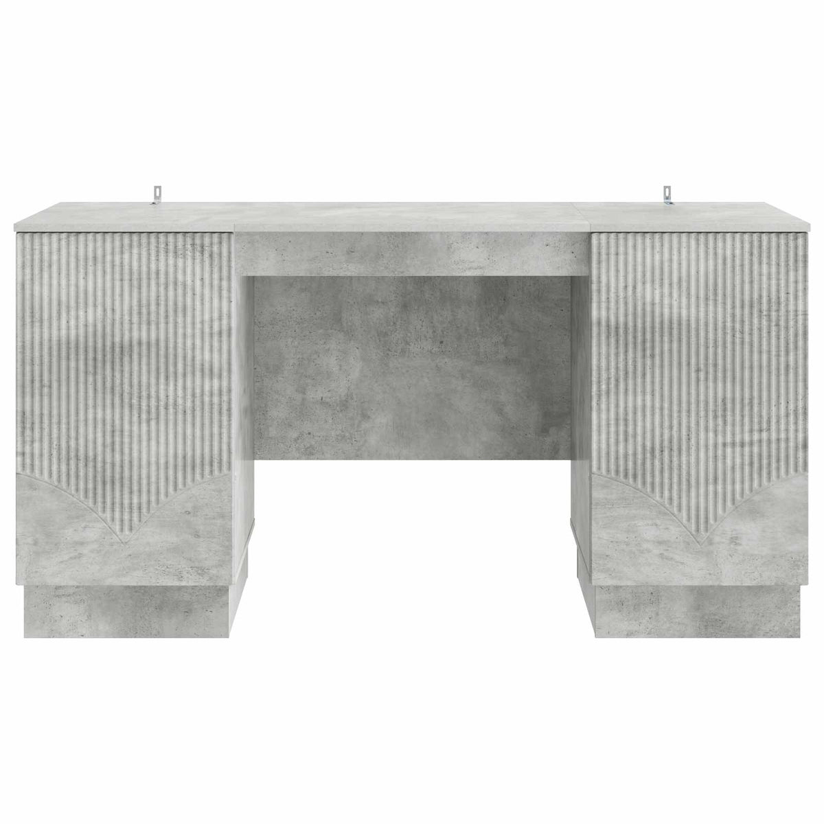 Bord Betongrå 142,5 x 50 x 75 cm Konstrueret træ
