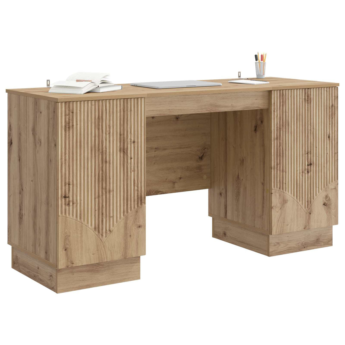 Bord Artisan-eg 142,5 x 50 x 75 cm Konstrueret træ