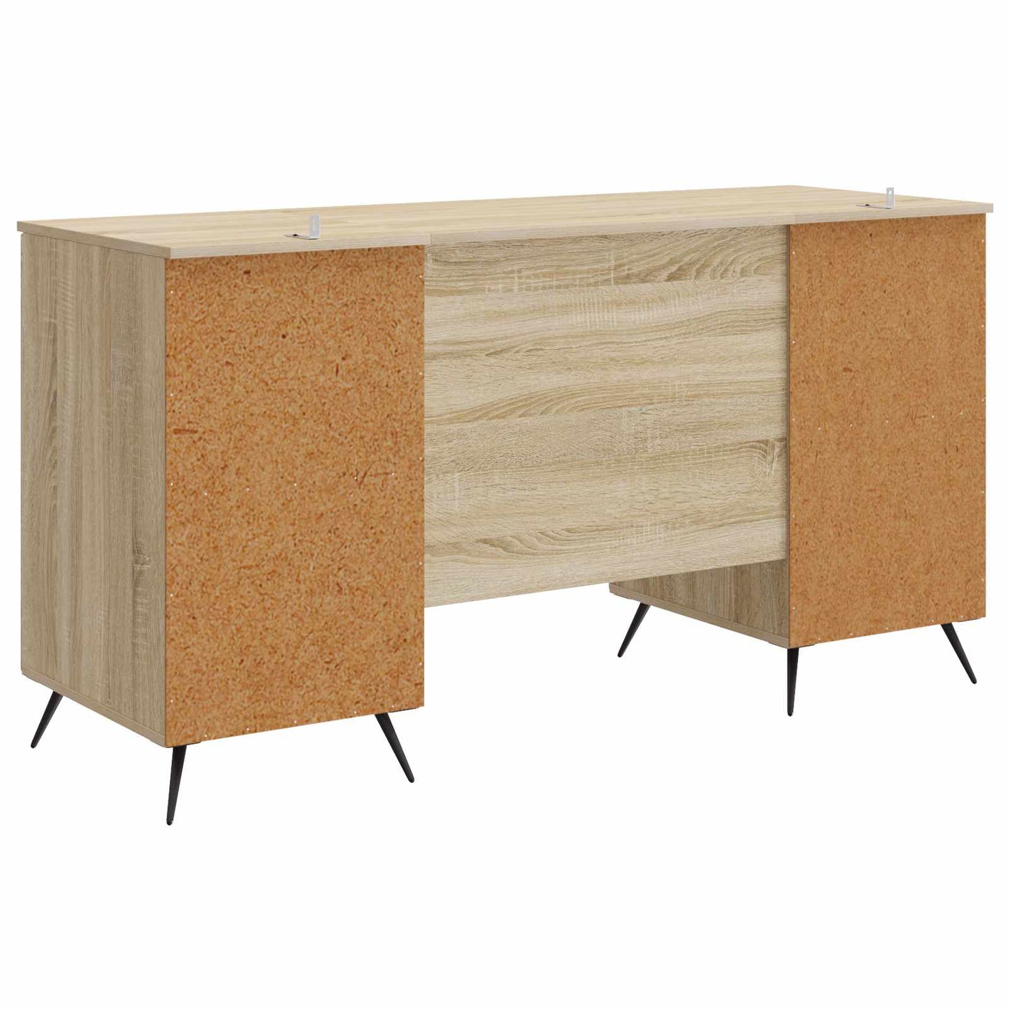 Bord Sonoma-eg 142,5 x 50 x 75 cm Konstrueret træ
