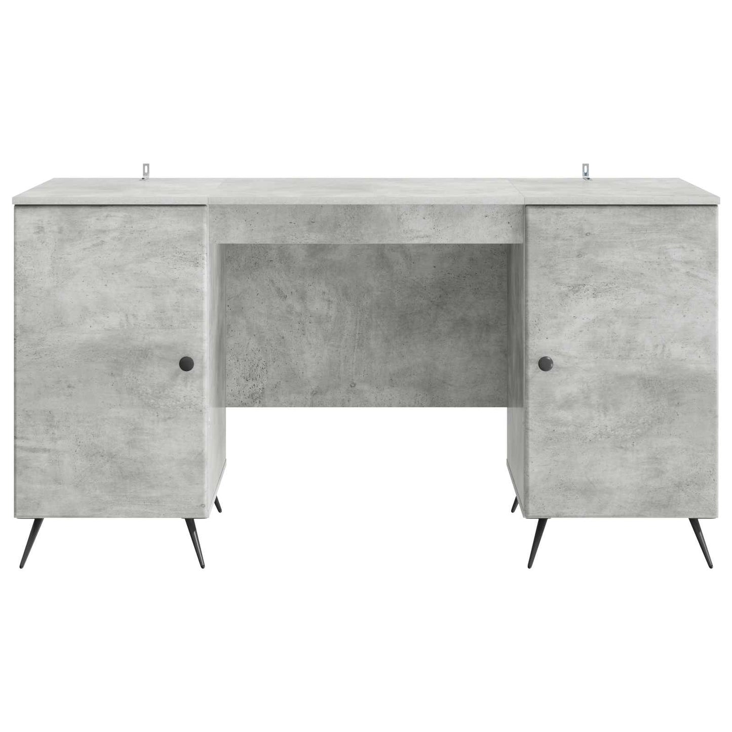 Bord Betongrå 142,5 x 50 x 75 cm Konstrueret træ