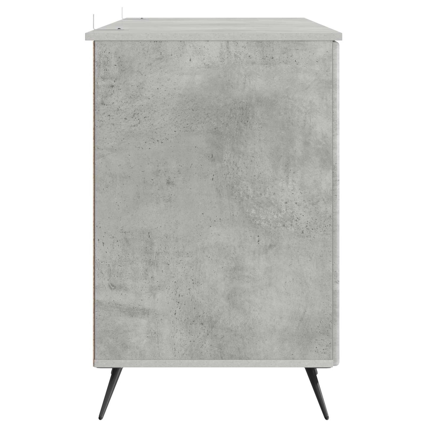 Bord Betongrå 142,5 x 50 x 75 cm Konstrueret træ