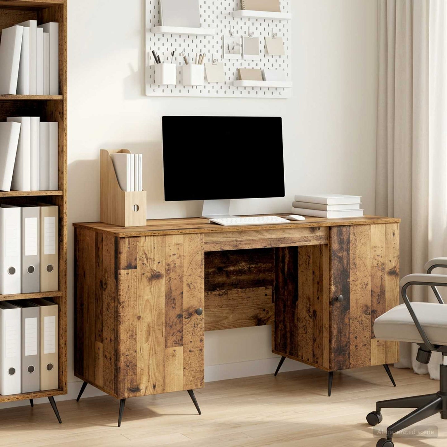 Bord Gammelt træ 142,5 x 50 x 75 cm Konstrueret træ