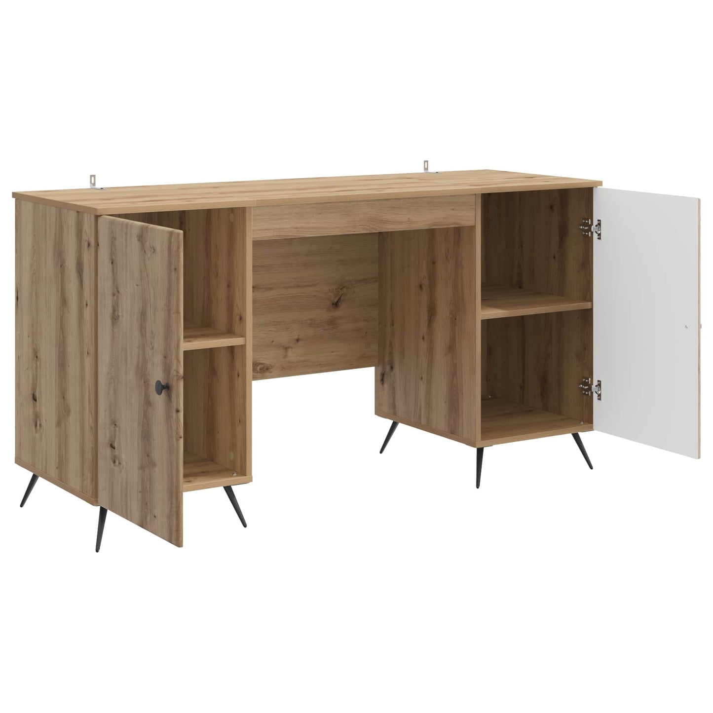 Bord Artisan-eg 142,5 x 50 x 75 cm Konstrueret træ