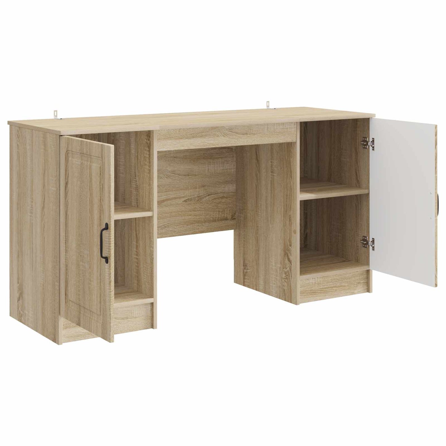 Bord Sonoma-eg 142,5 x 50 x 75 cm Konstrueret træ
