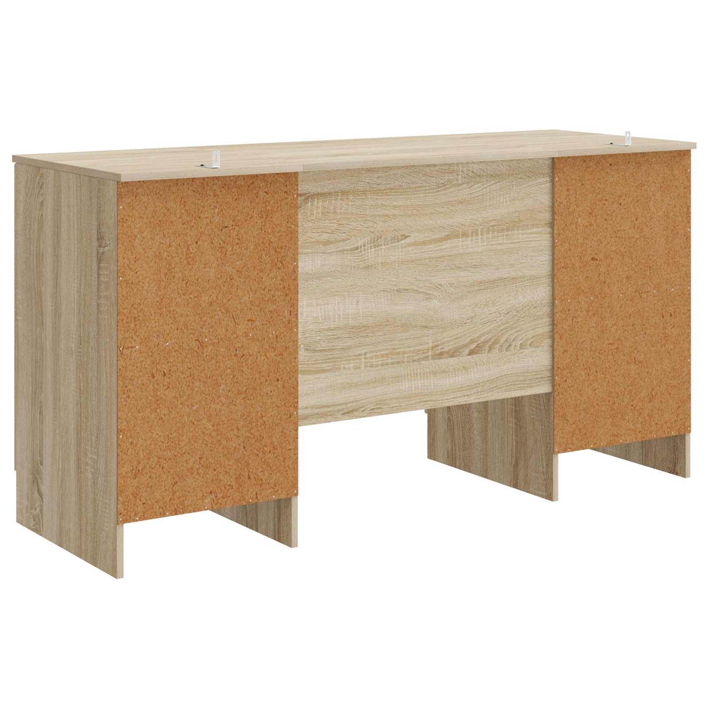 Bord Sonoma-eg 142,5 x 50 x 75 cm Konstrueret træ