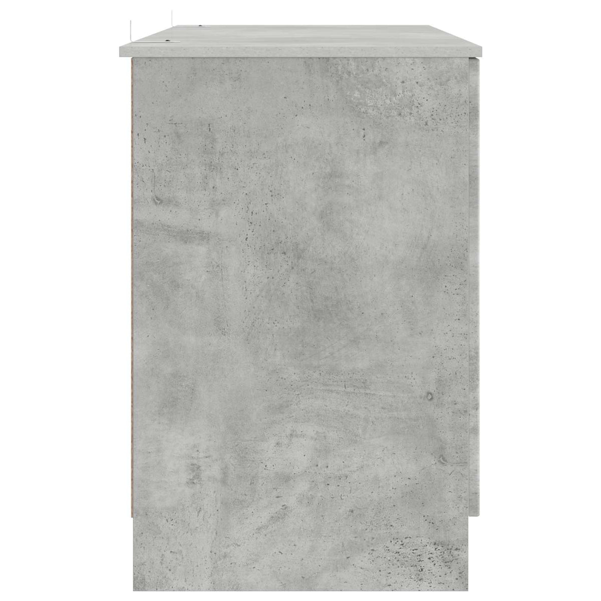 Bord Betongrå 142,5 x 50 x 75 cm Konstrueret træ