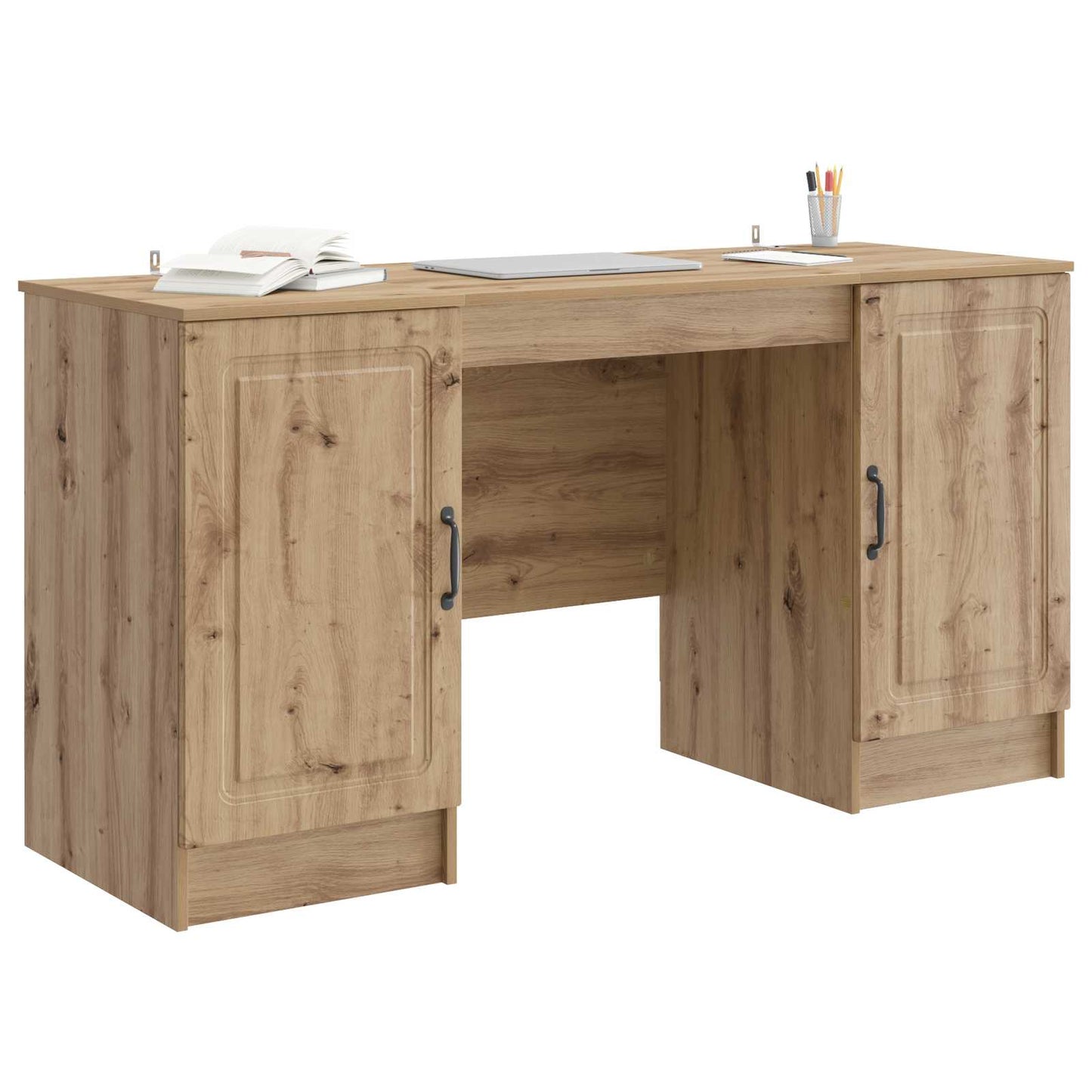 Bord Artisan-eg 142,5 x 50 x 75 cm Konstrueret træ