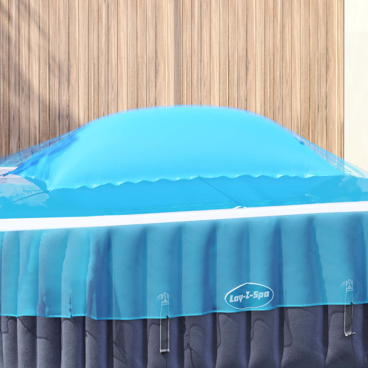 Vinter pool pude Blå 380 x 180 x 140 cm PVC