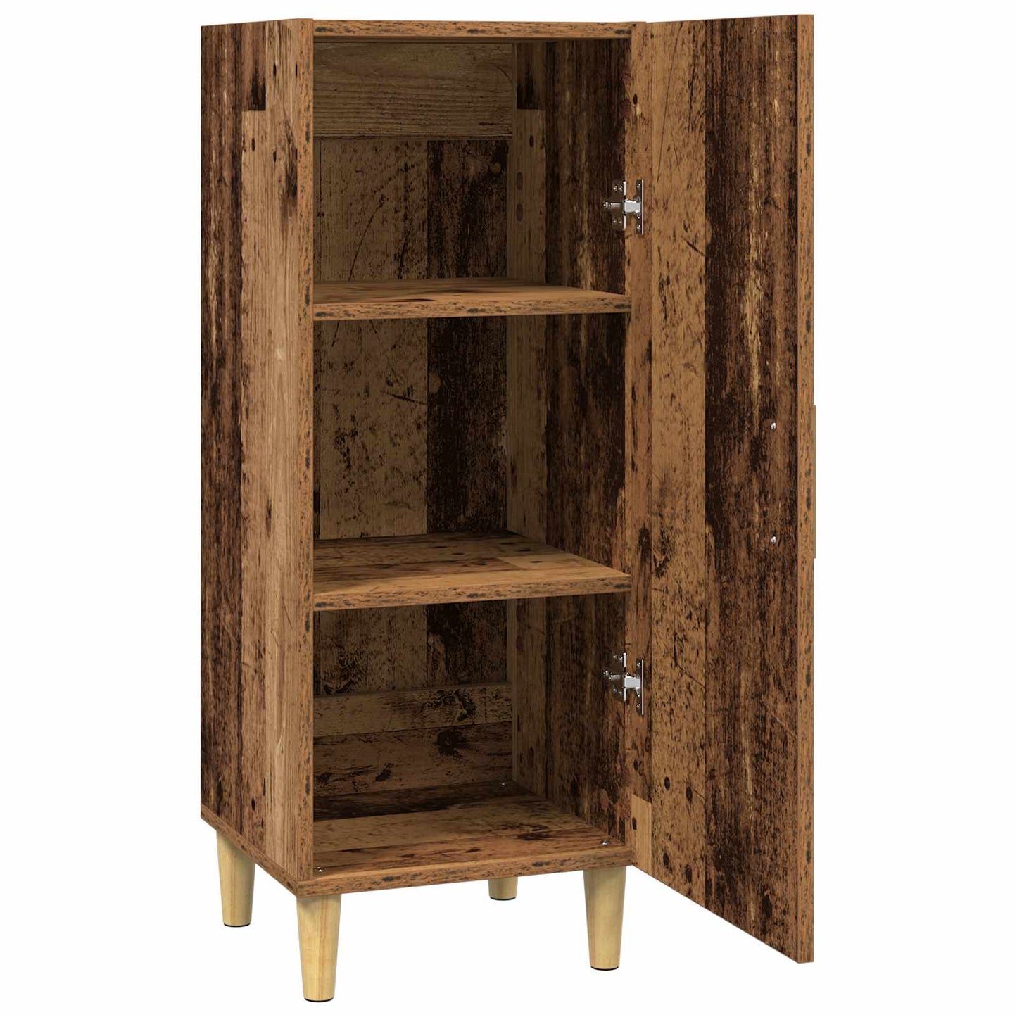 Sideboard Gammelt træ 34,5 x 34 x 90 cm Konstrueret træ