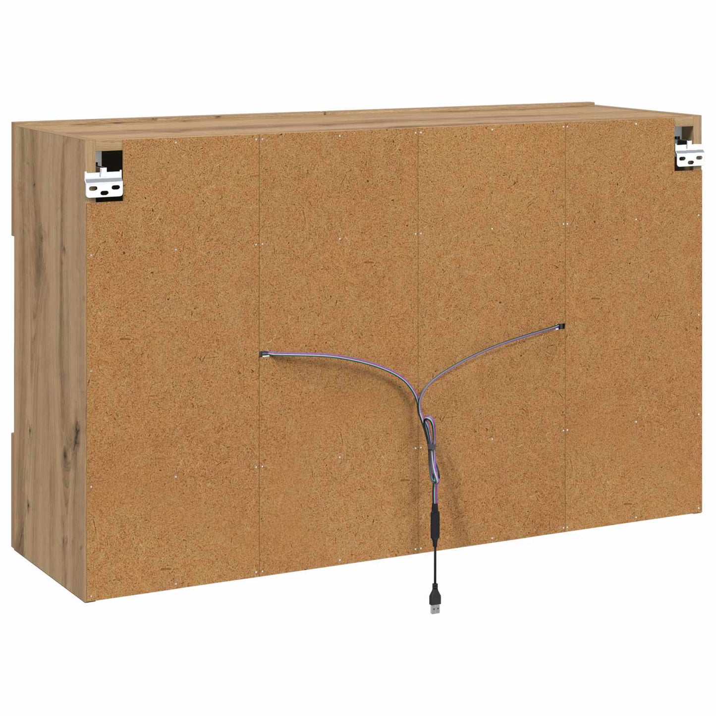 TV vægskab 98,5 x 30 x 60,5 cm Artisan Egetræ Konstrueret træ