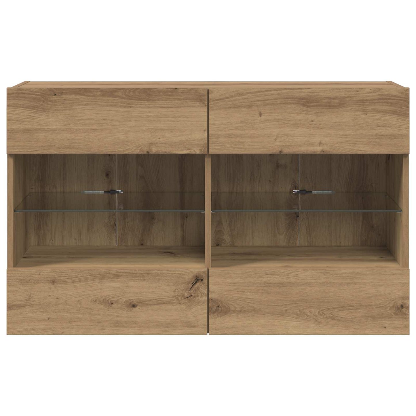 TV vægskab 98,5 x 30 x 60,5 cm Artisan Egetræ Konstrueret træ