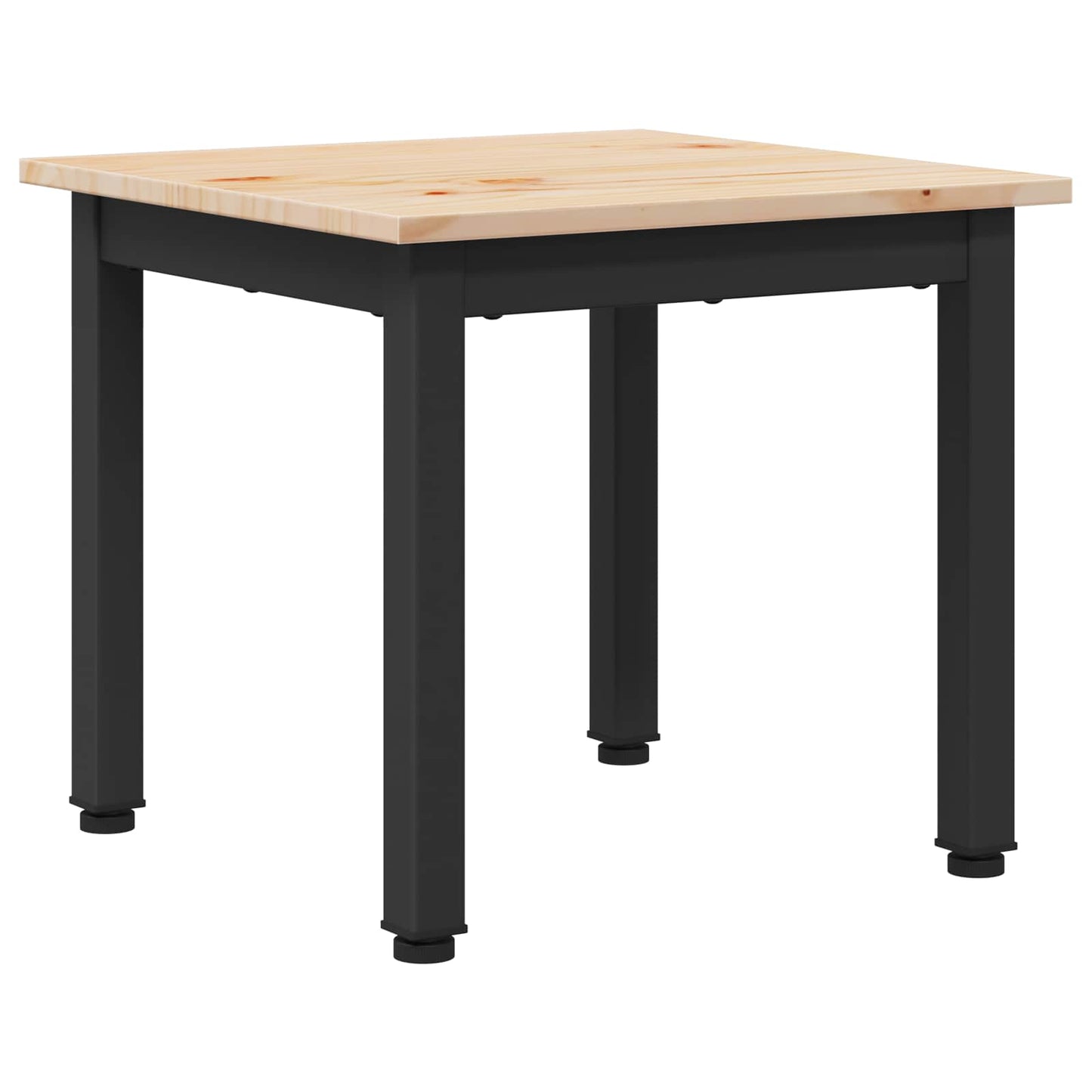 Sofabord Naturfarvet 40 x 40 x 36 cm Massiv fyrretræ