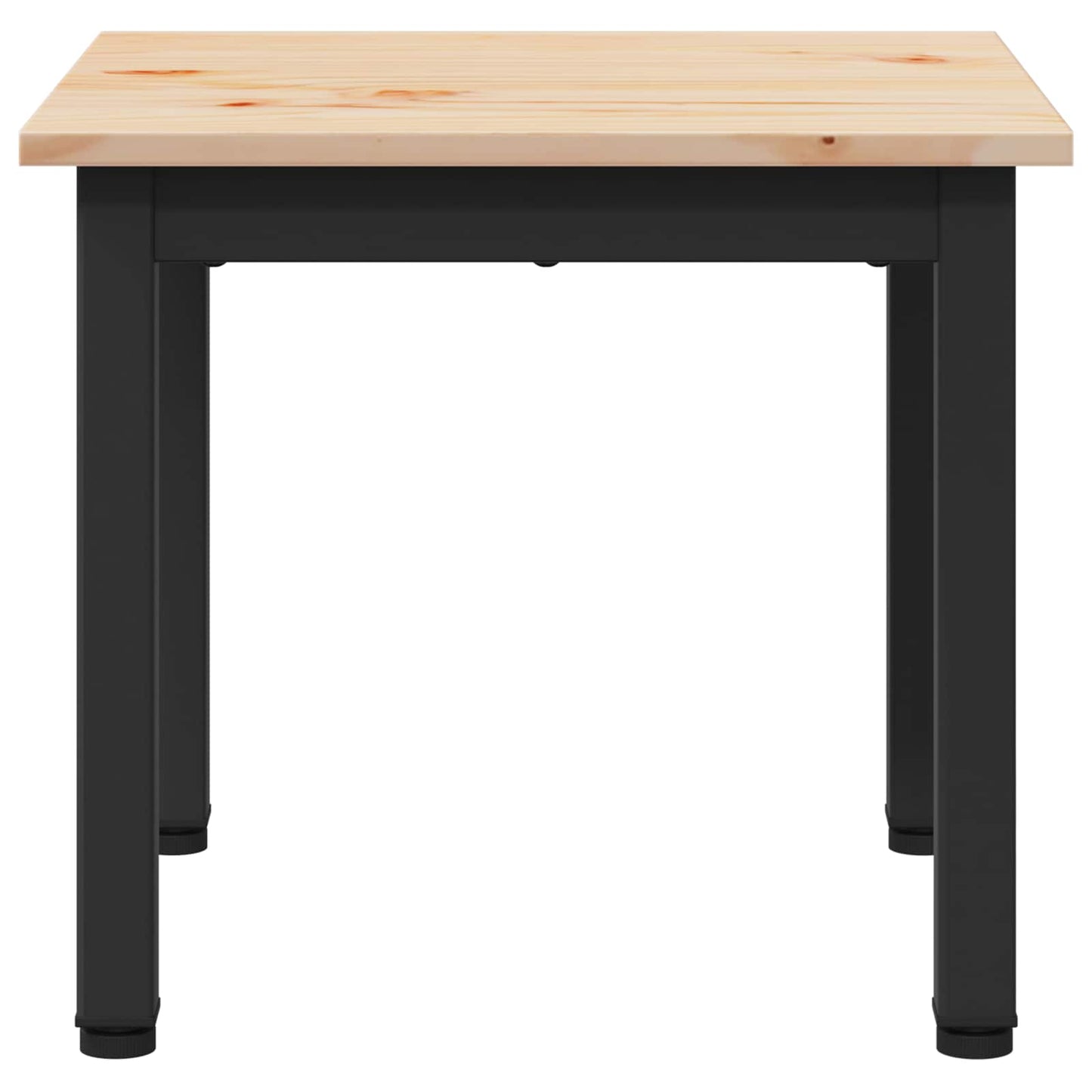 Sofabord Naturfarvet 40 x 40 x 36 cm Massiv fyrretræ