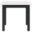 Sofabord Hvid 40 x 40 x 36 cm Massiv fyrretræ