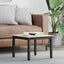 Sofabord Naturfarvet 50 x 50 x 36 cm Massiv fyrretræ