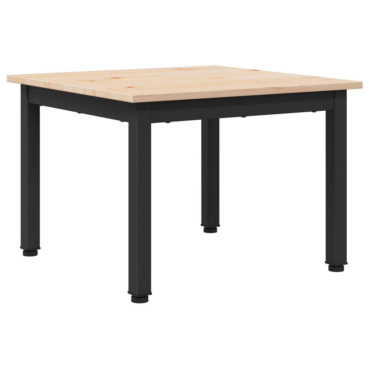 Sofabord Naturfarvet 50 x 50 x 36 cm Massiv fyrretræ
