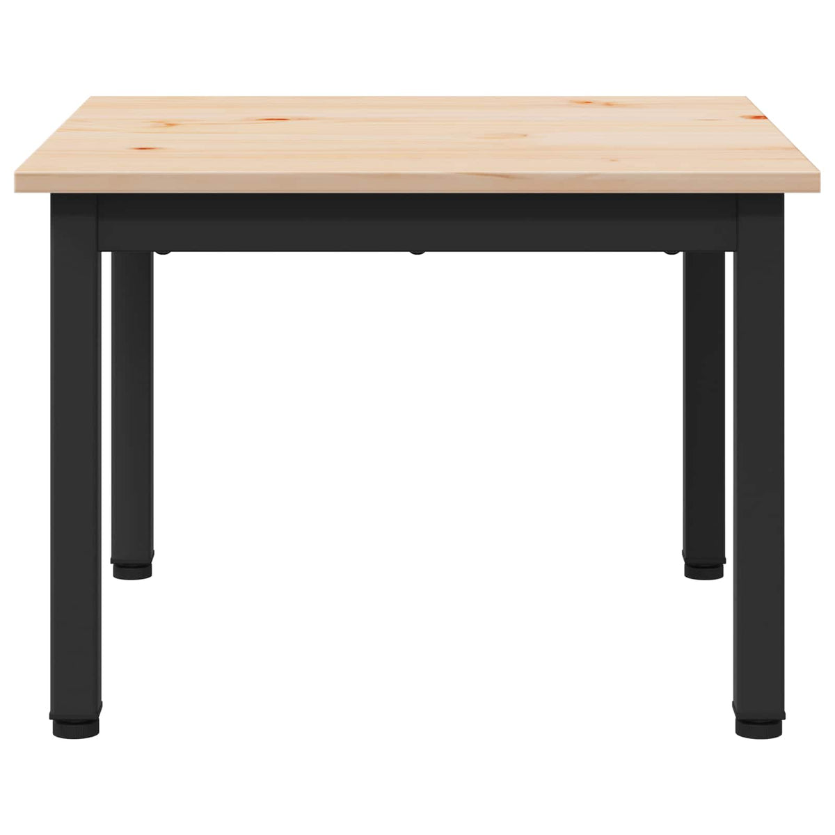 Sofabord Naturfarvet 50 x 50 x 36 cm Massiv fyrretræ