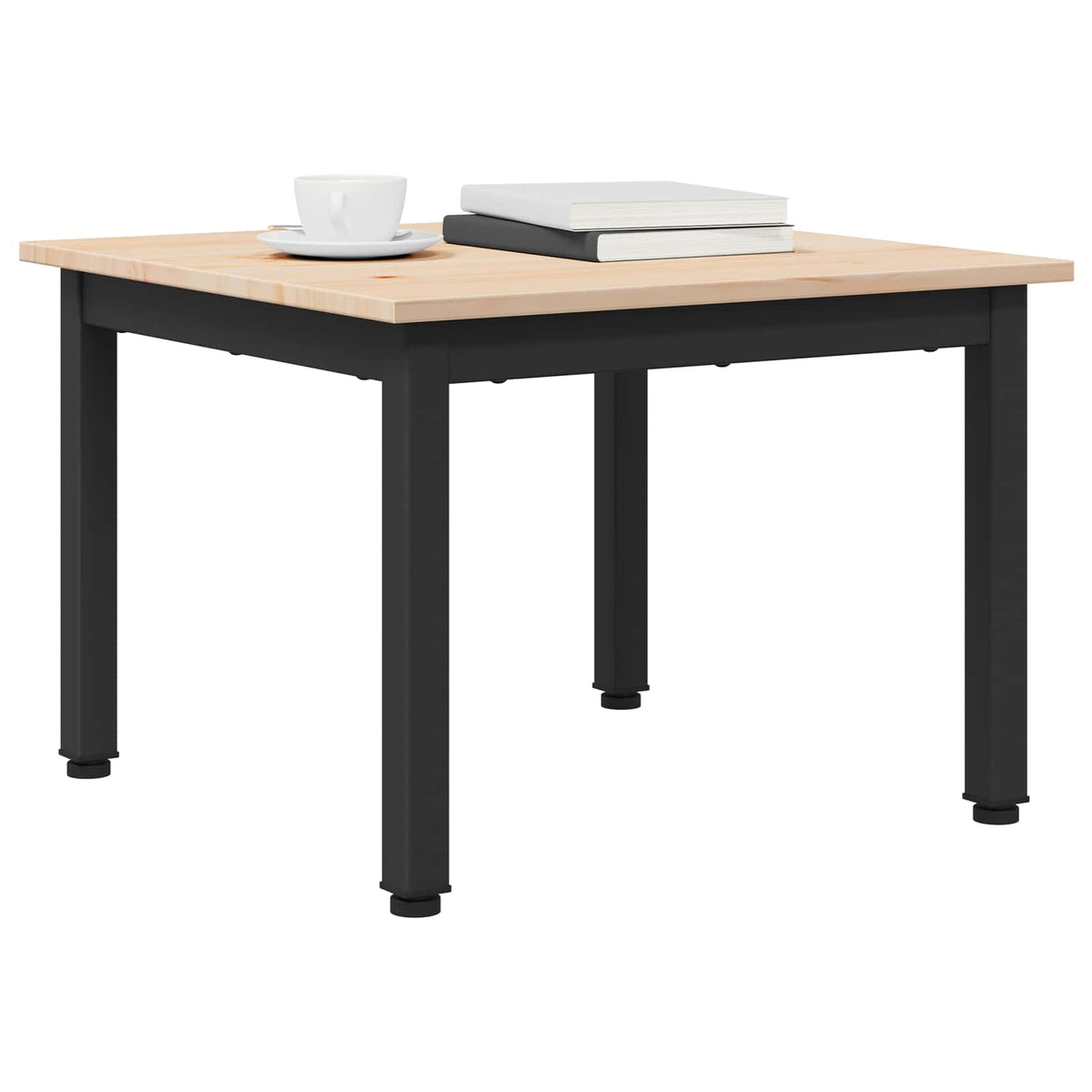Sofabord Naturfarvet 50 x 50 x 36 cm Massiv fyrretræ