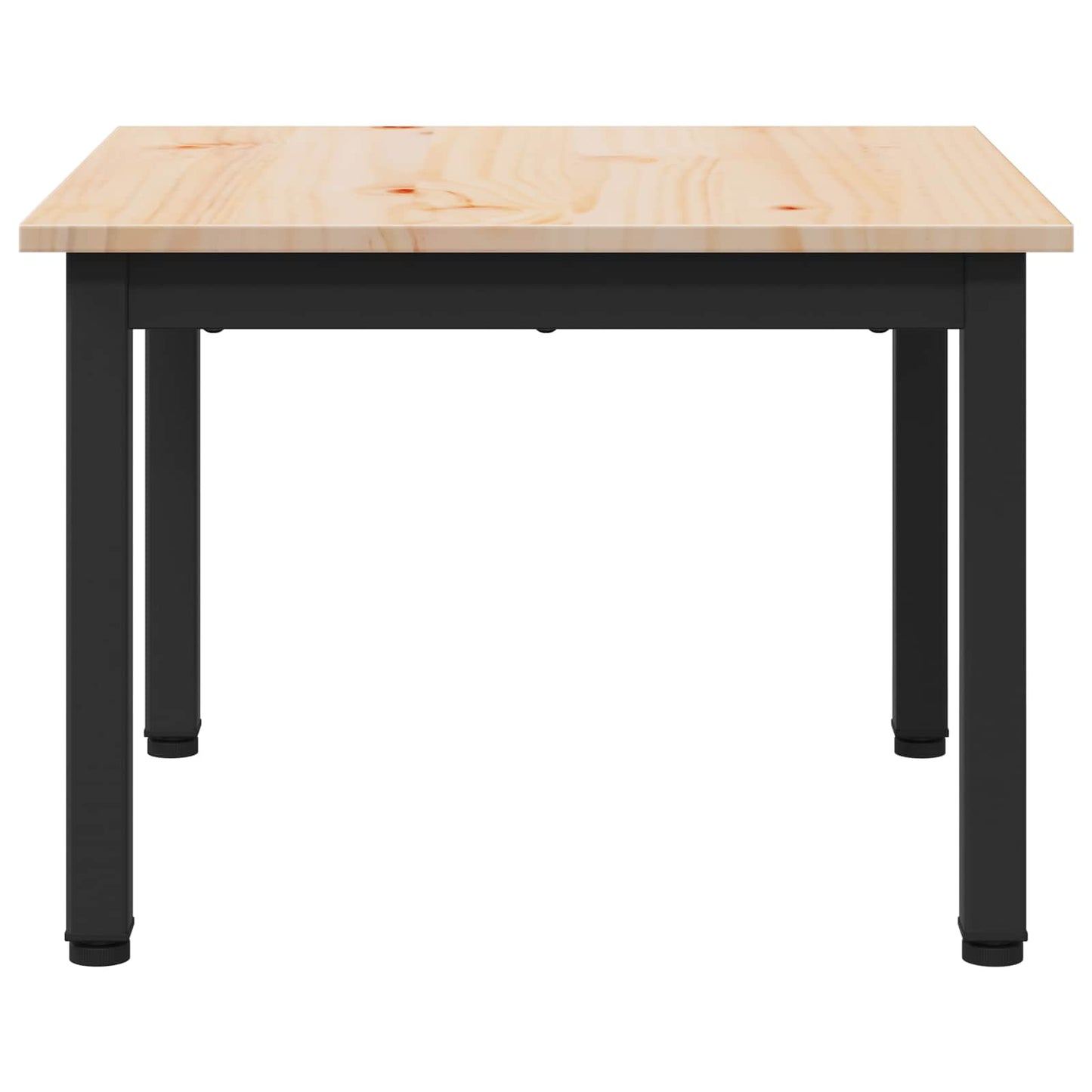 Sofabord Naturfarvet 50 x 50 x 36 cm Massiv fyrretræ