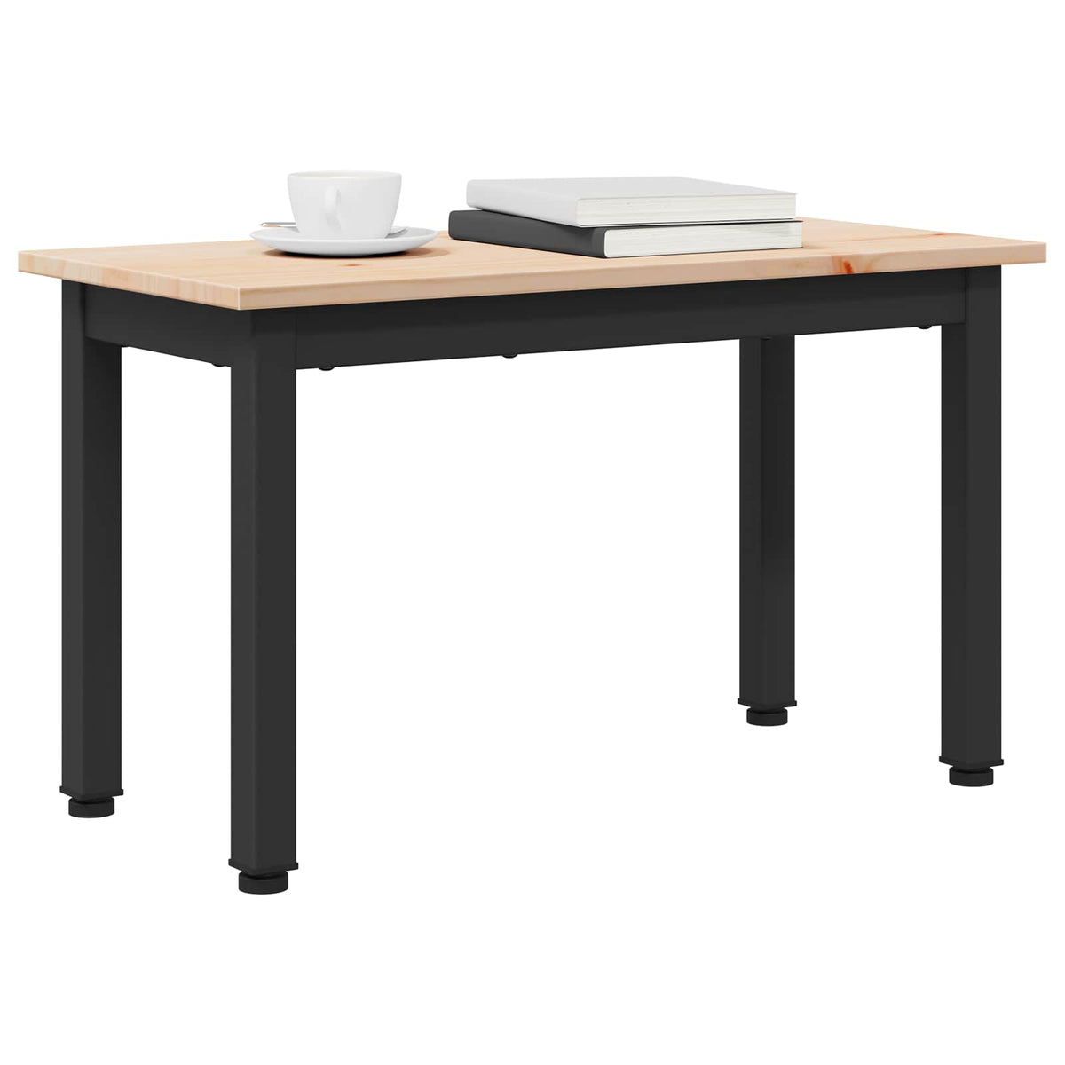 Sofabord Naturfarvet 60 x 30 x 36 cm Massiv fyrretræ