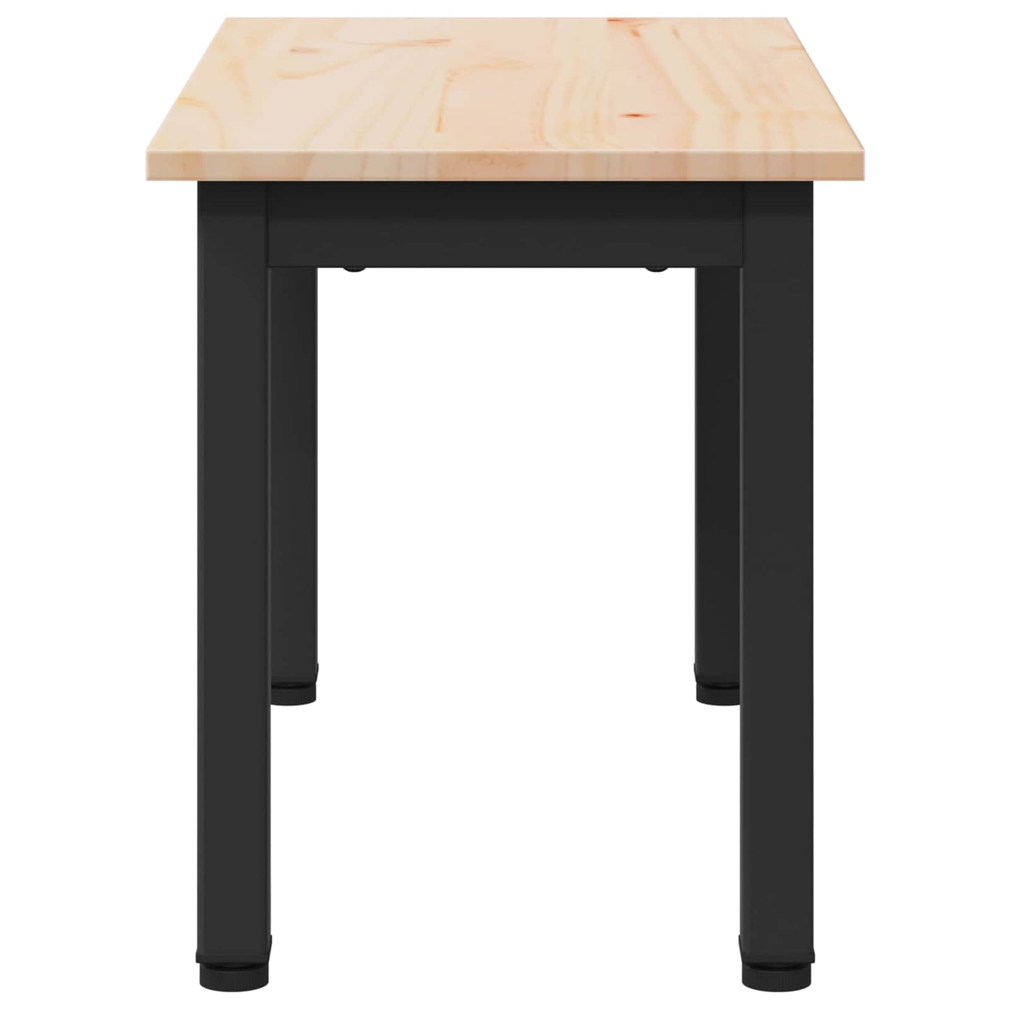 Sofabord Naturfarvet 60 x 30 x 36 cm Massiv fyrretræ