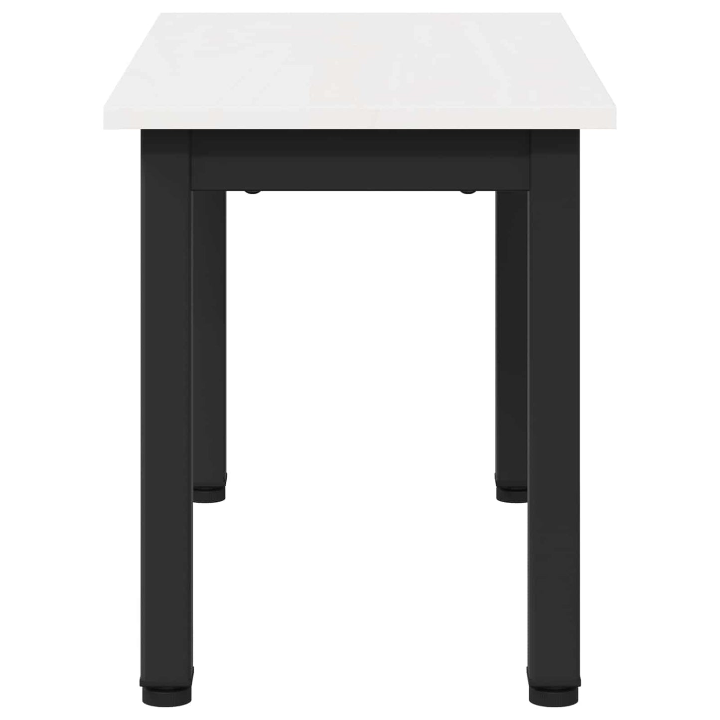 Sofabord Hvid 60 x 30 x 36 cm Massiv fyrretræ