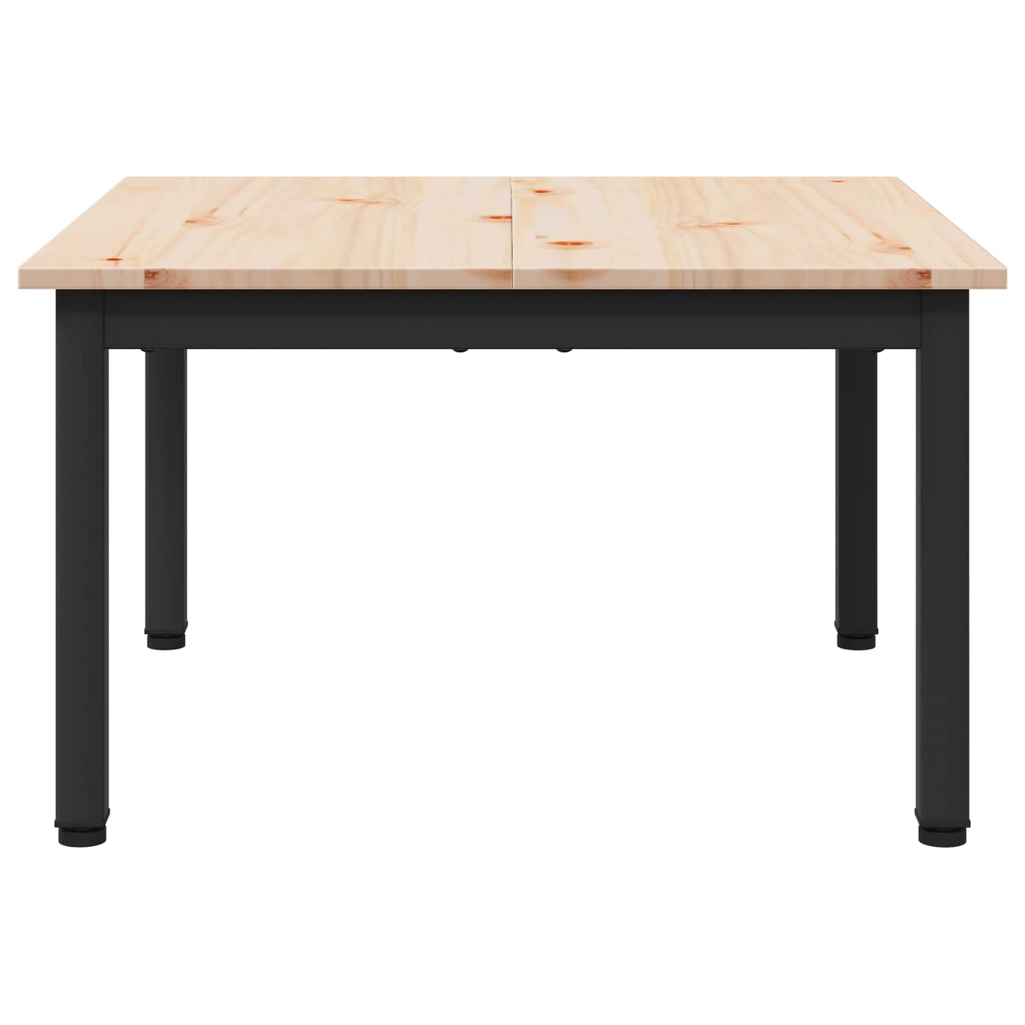 Sofabord Naturfarvet 60 x 60 x 36 cm Massiv fyrretræ