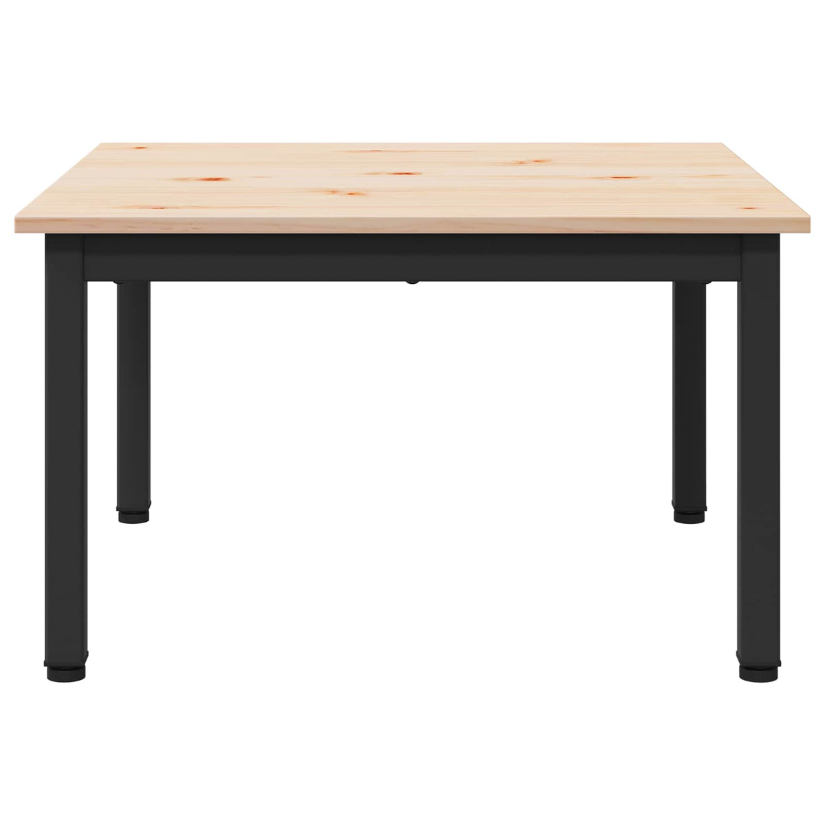 Sofabord Naturfarvet 60 x 60 x 36 cm Massiv fyrretræ