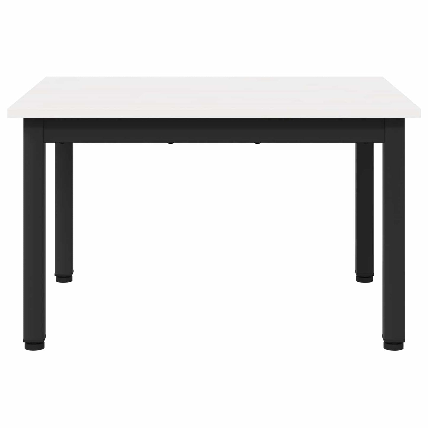 Sofabord Hvid 60 x 50 x 36 cm Massiv fyrretræ