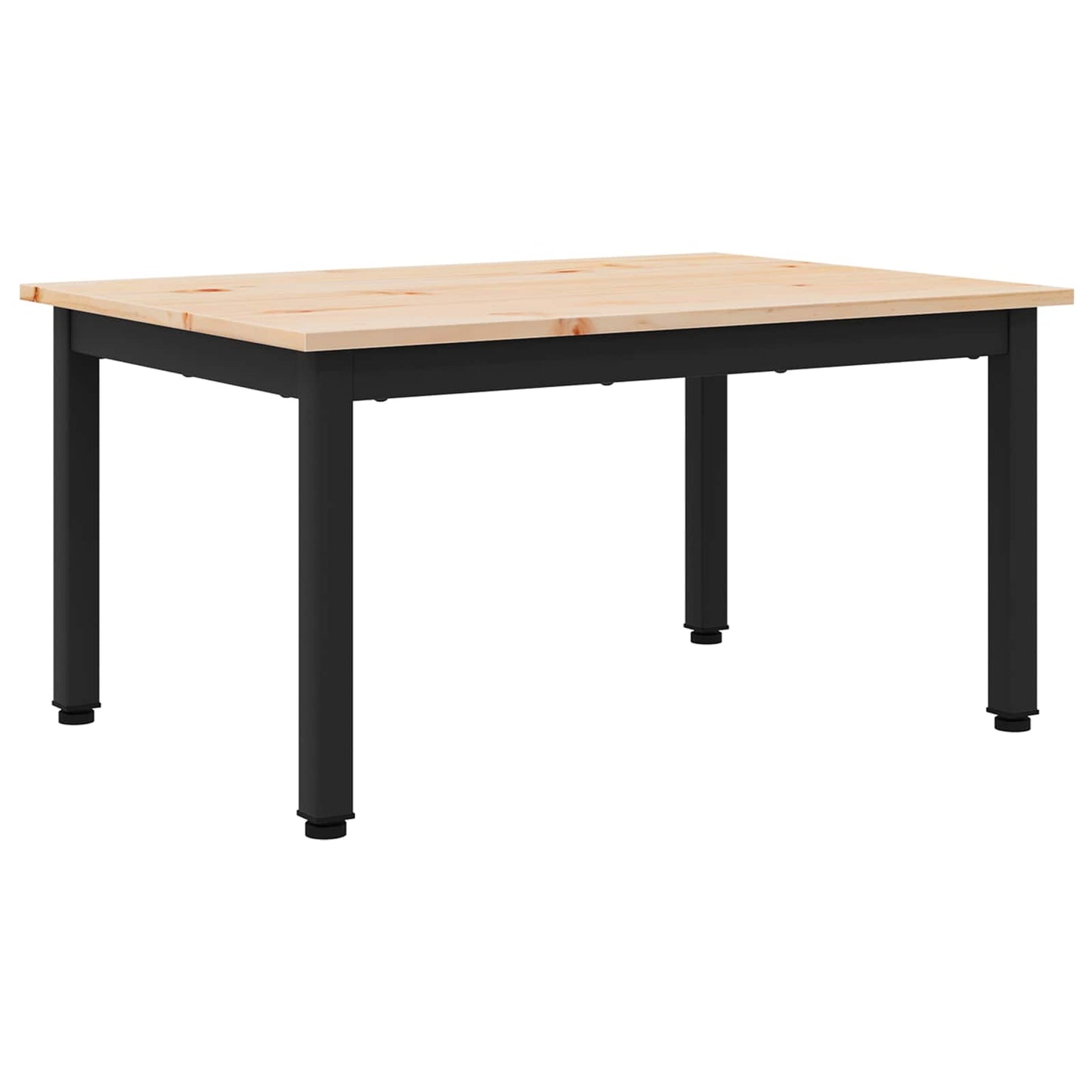 Sofabord Naturfarvet 70 x 50 x 36 cm Massiv fyrretræ