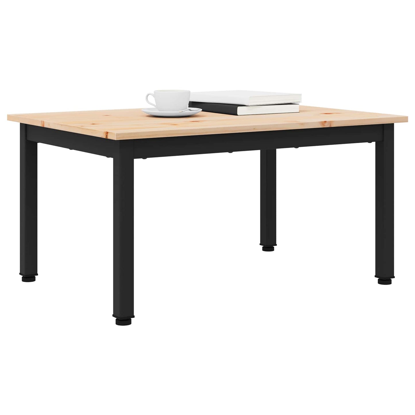 Sofabord Naturfarvet 70 x 50 x 36 cm Massiv fyrretræ