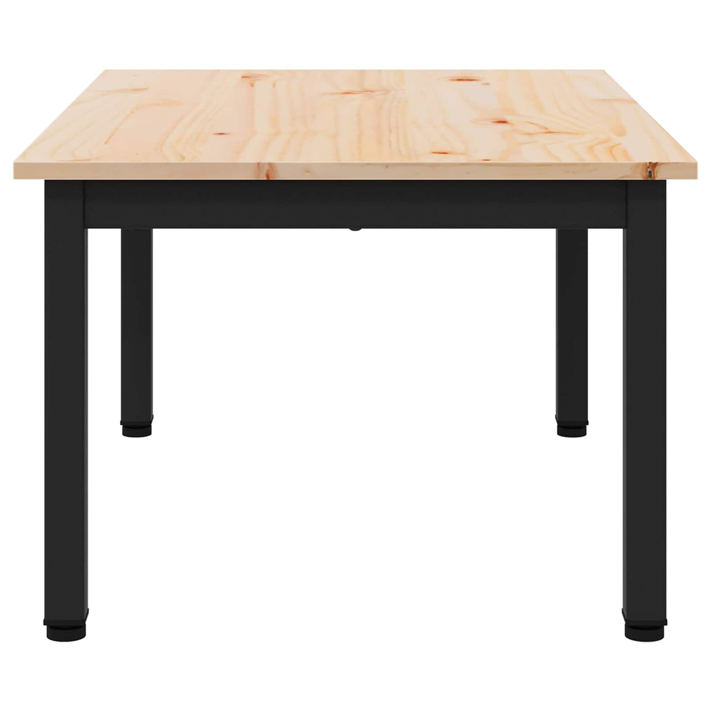Sofabord Naturfarvet 70 x 50 x 36 cm Massiv fyrretræ