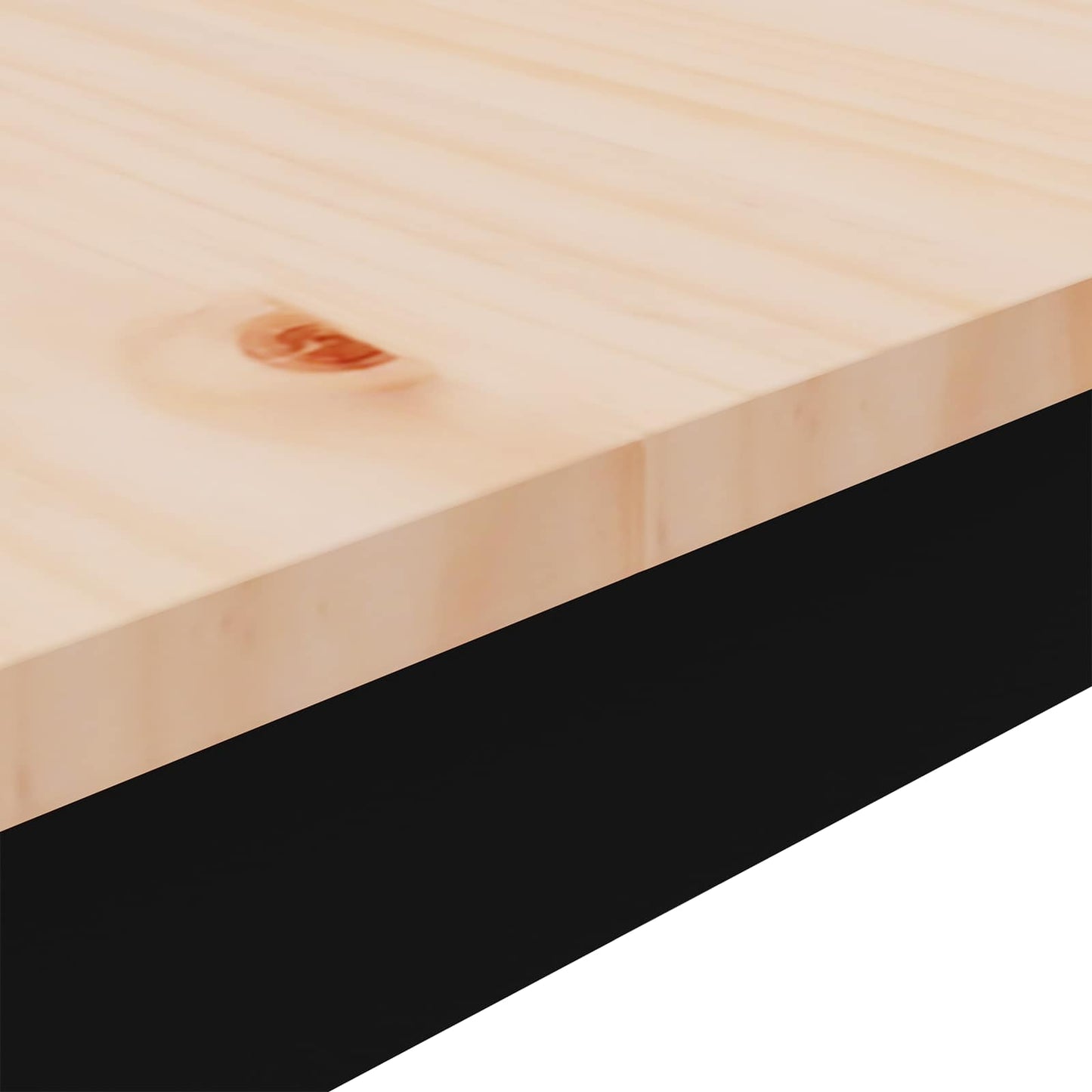 Sofabord Naturfarvet 100 x 50 x 45 cm Massiv fyrretræ