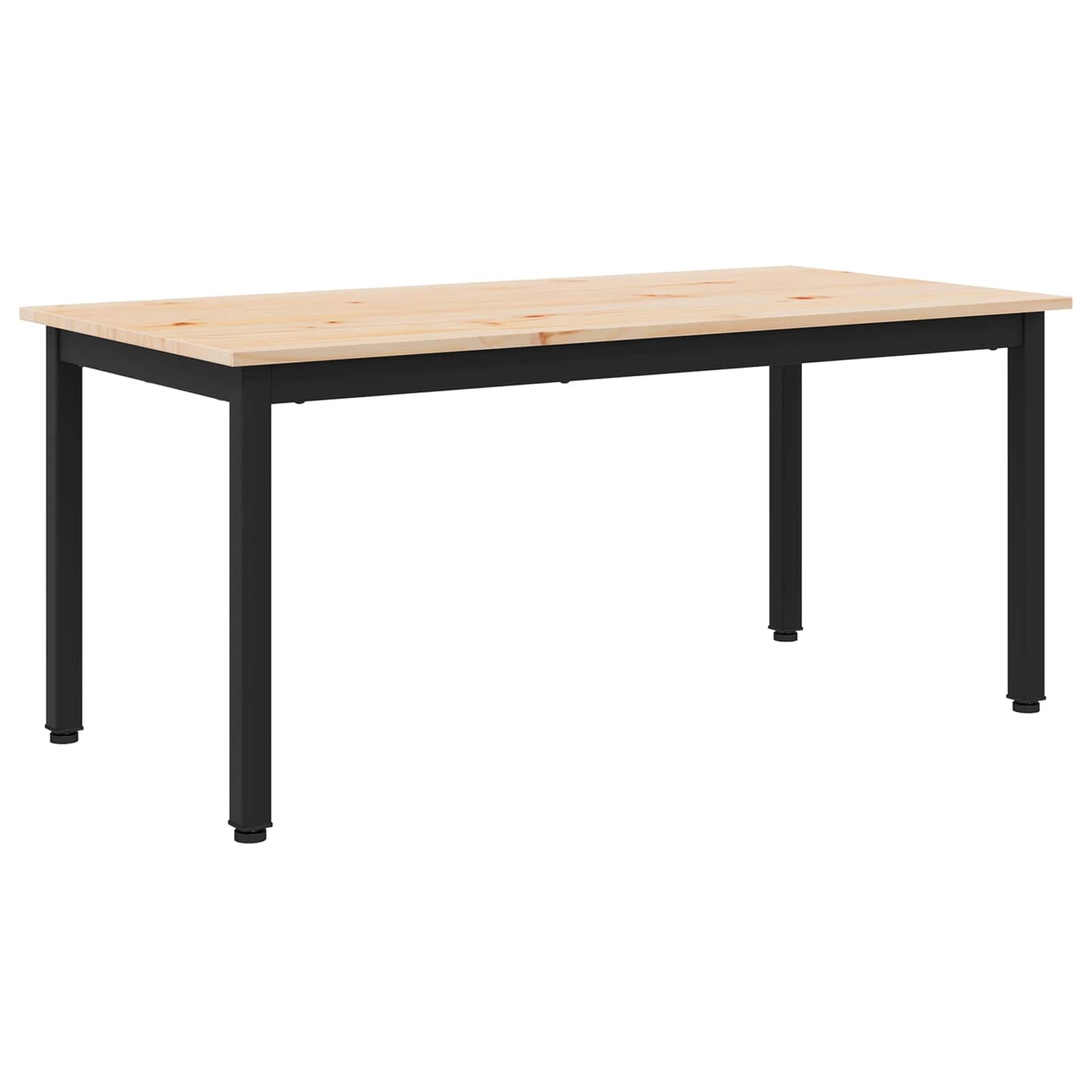 Sofabord Naturfarvet 100 x 50 x 45 cm Massiv fyrretræ