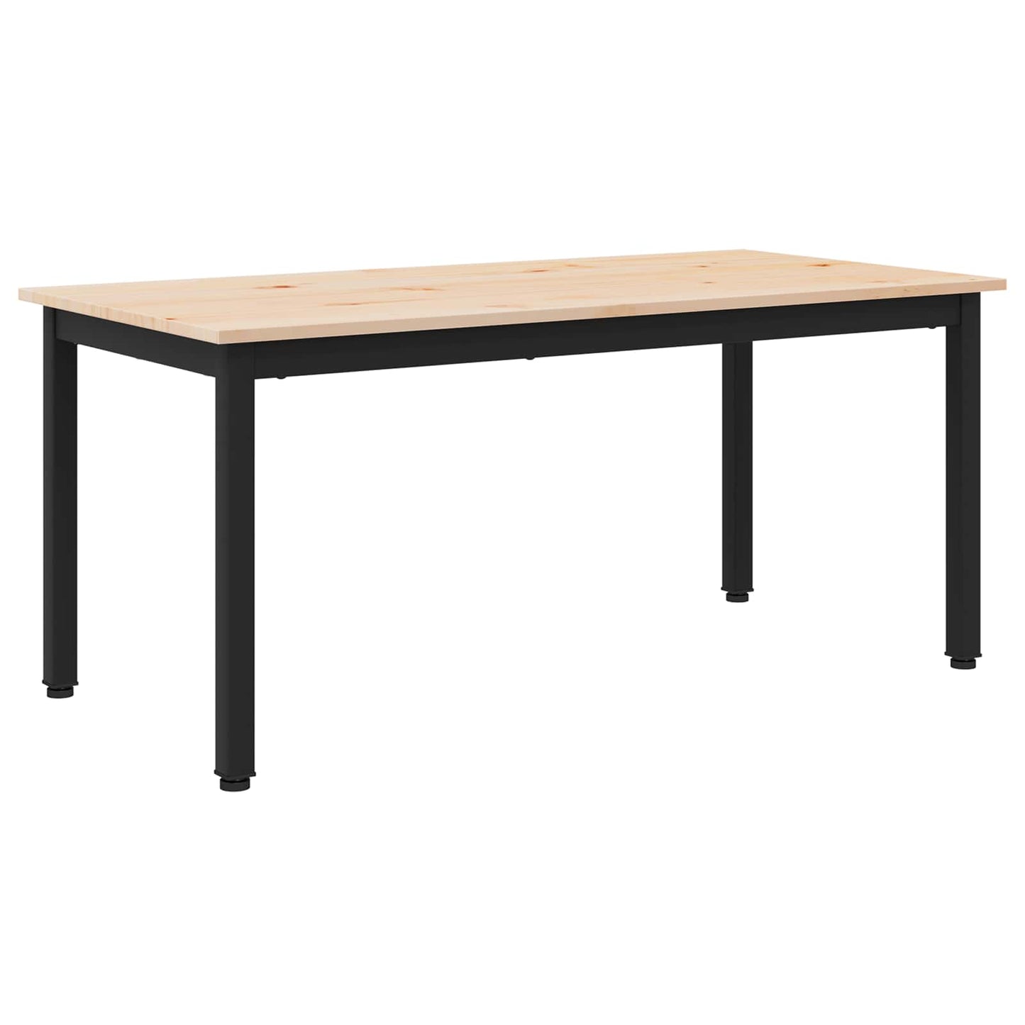 Sofabord Naturfarvet 100 x 50 x 45 cm Massiv fyrretræ