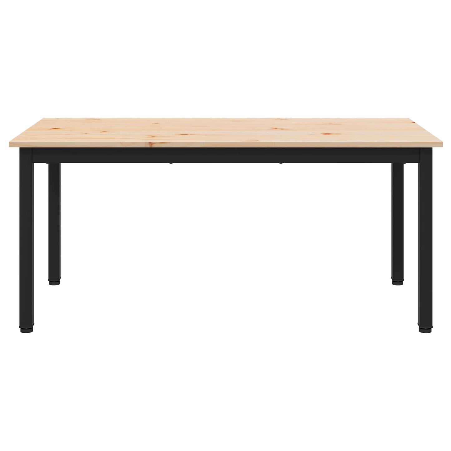 Sofabord Naturfarvet 100 x 50 x 45 cm Massiv fyrretræ