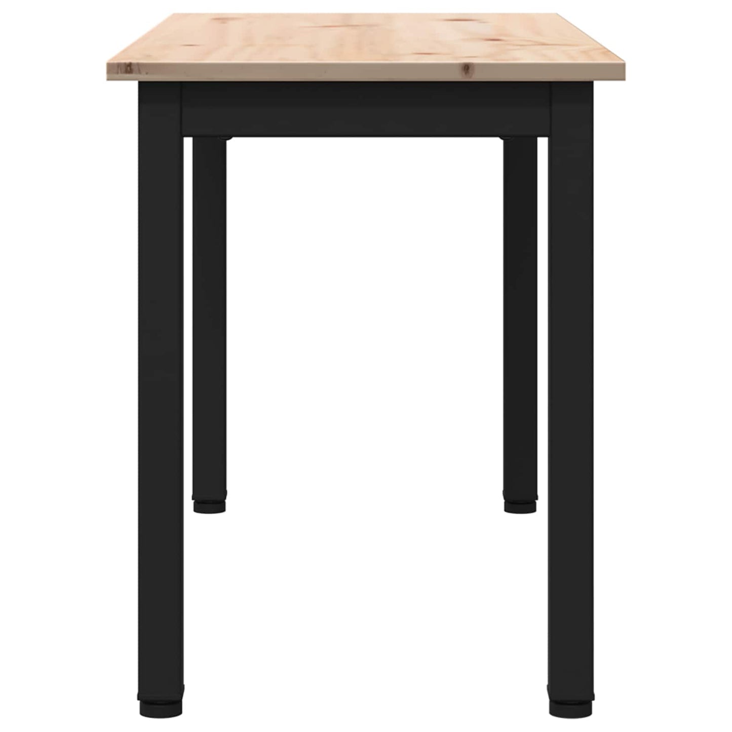 bænk Naturfarvet 80 x 35 x 45 cm Massiv fyrretræ