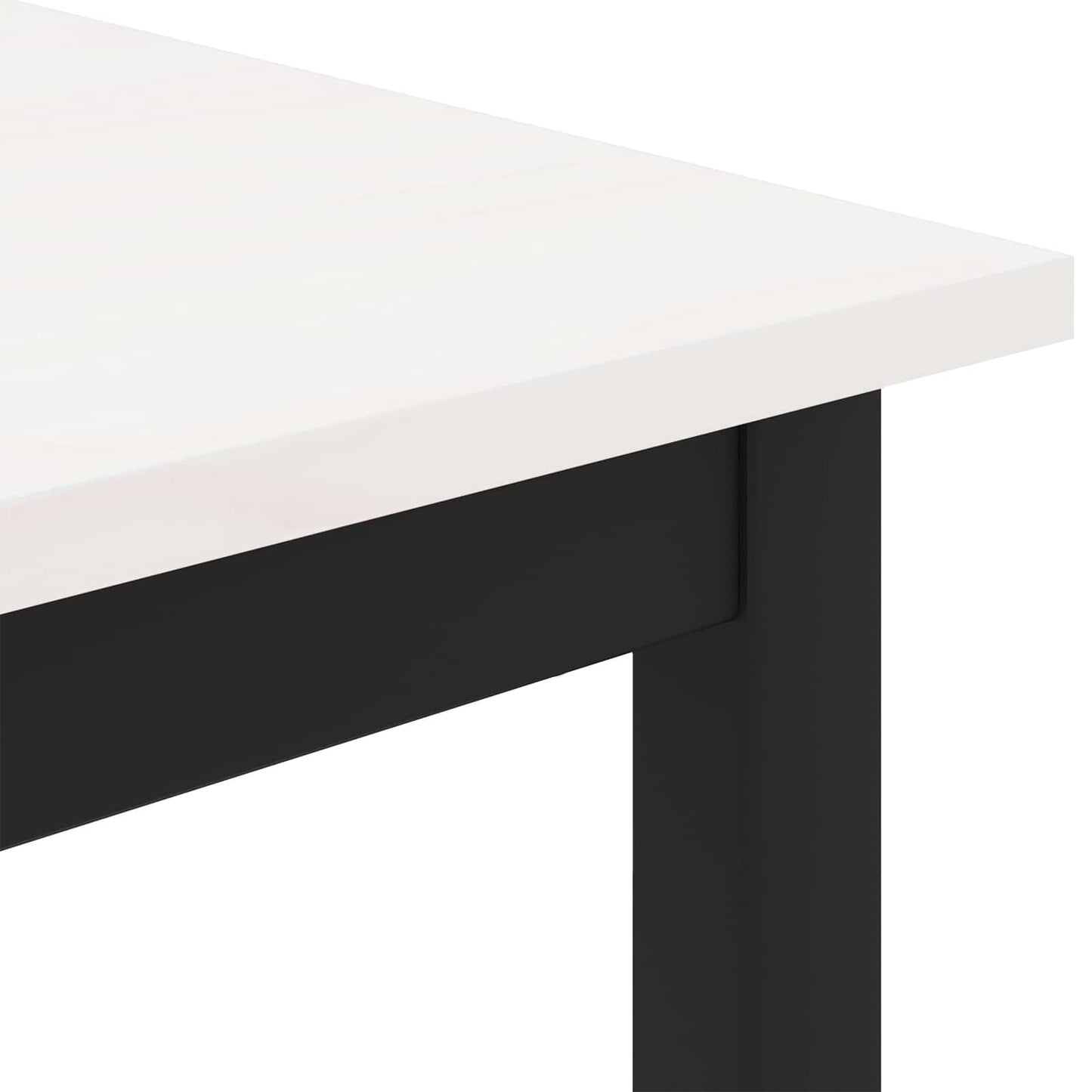 bænk Hvid 80 x 35 x 45 cm Massiv fyrretræ