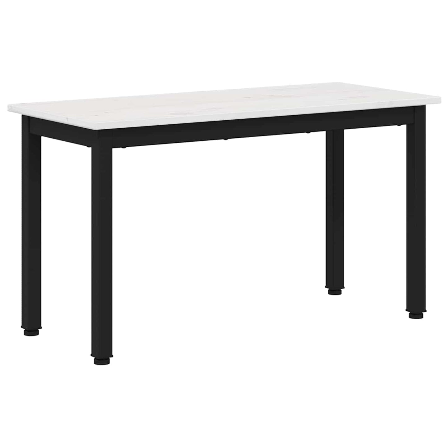 bænk Hvid 80 x 35 x 45 cm Massiv fyrretræ