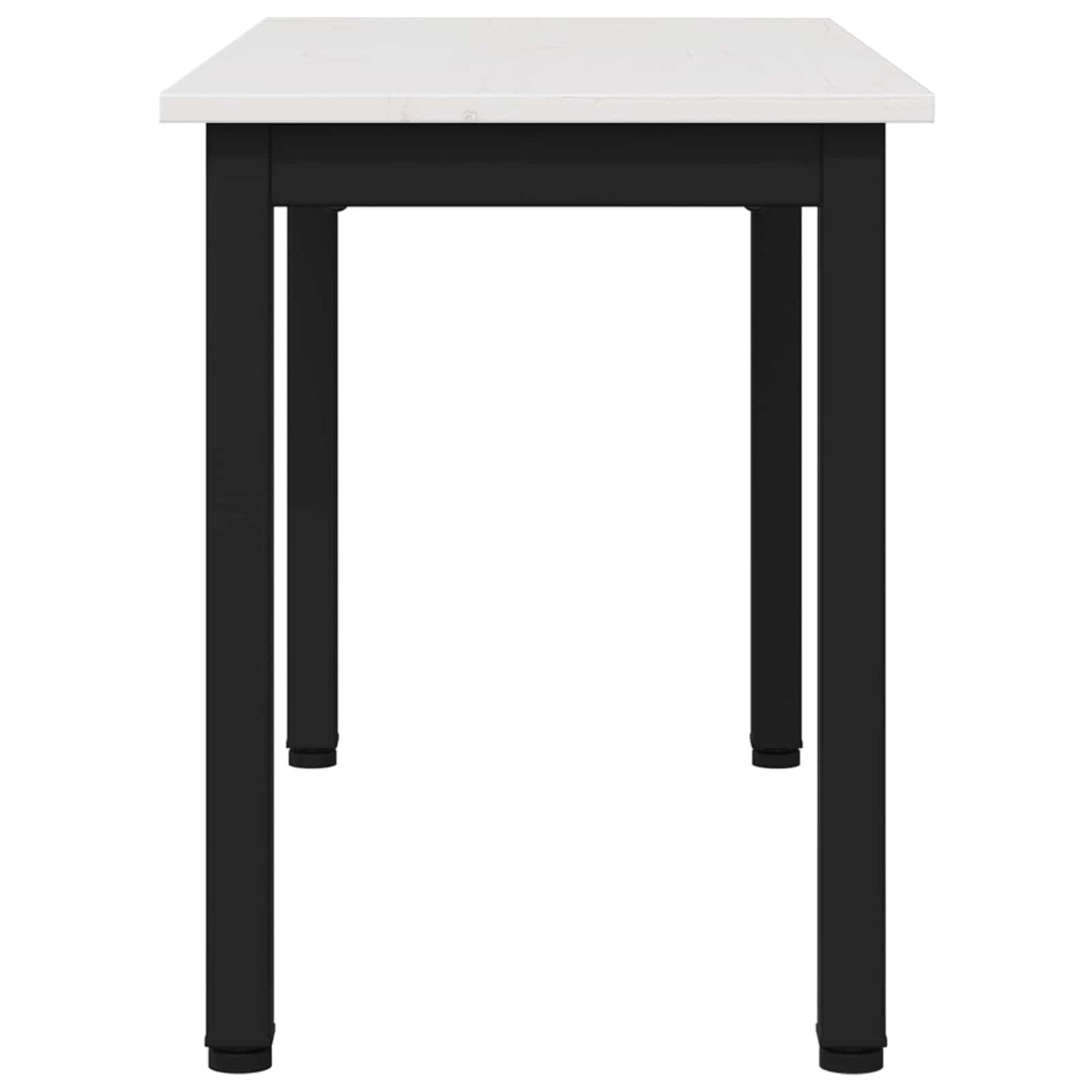 bænk Hvid 80 x 35 x 45 cm Massiv fyrretræ