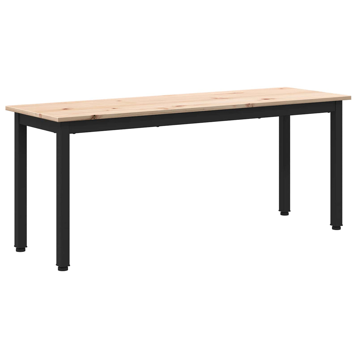bænk Naturfarvet 110 x 35 x 45 cm Massiv fyrretræ