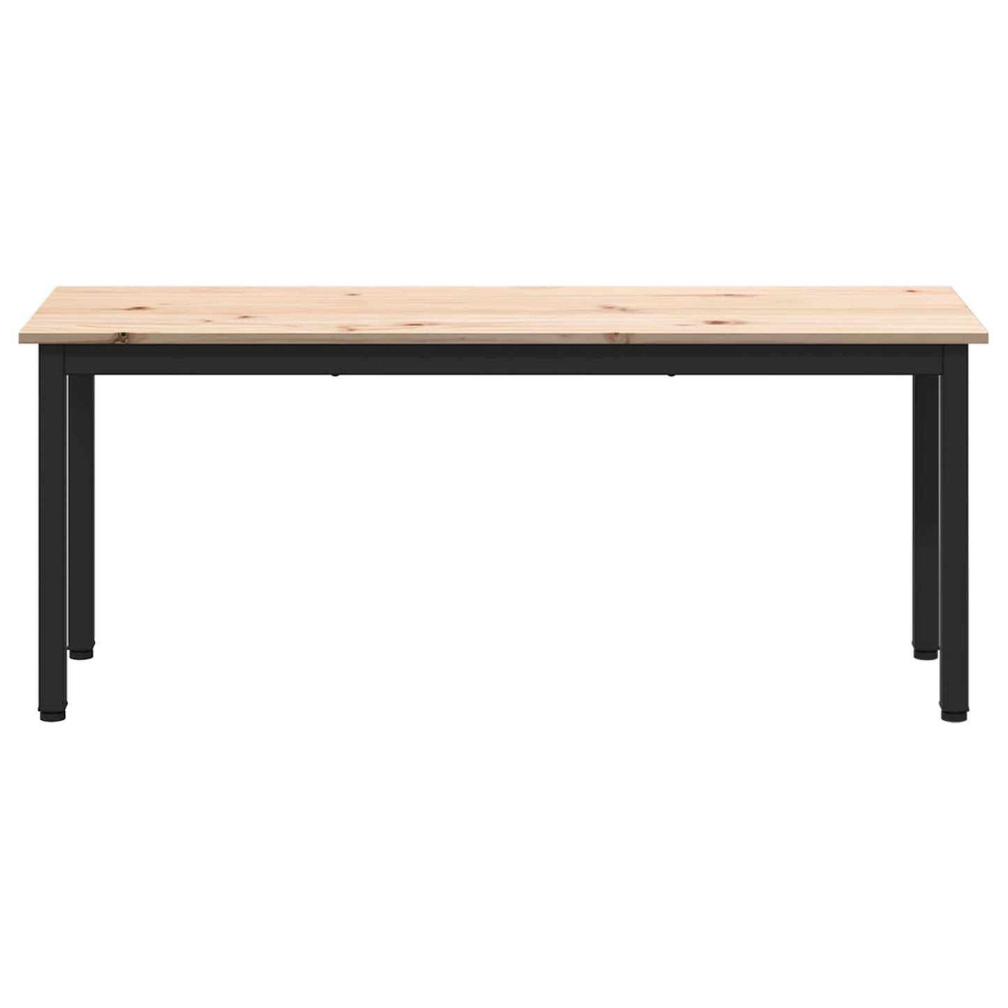 bænk Naturfarvet 110 x 35 x 45 cm Massiv fyrretræ