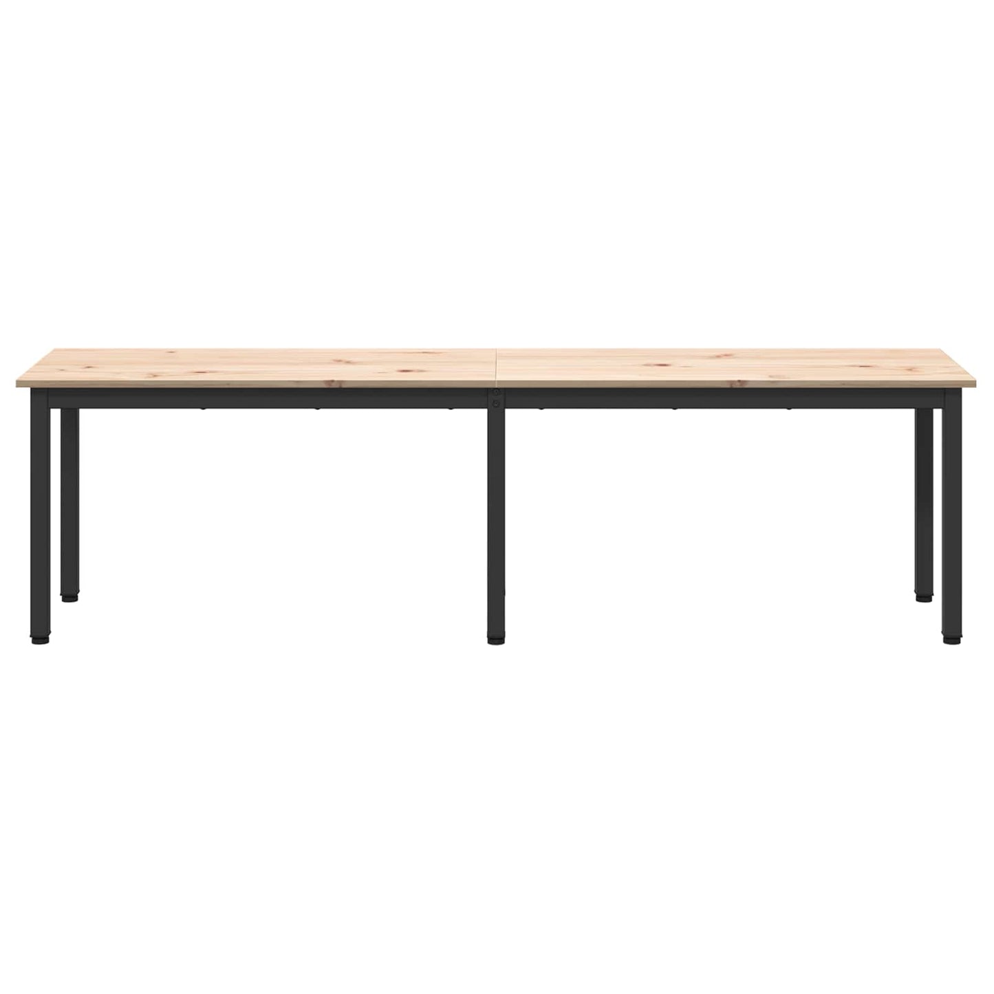 bænk Naturfarvet 160 x 35 x 45 cm Massiv fyrretræ