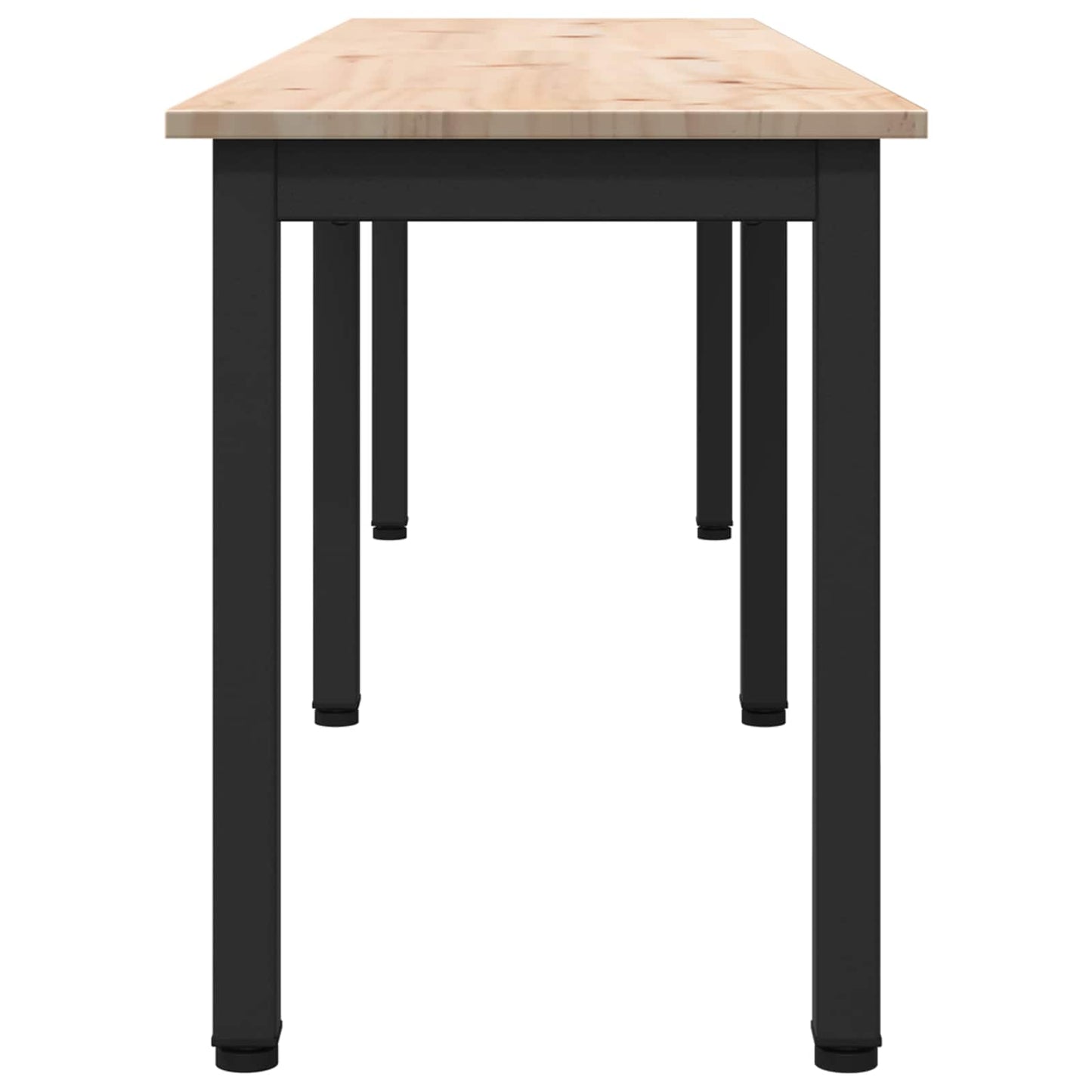bænk Naturfarvet 160 x 35 x 45 cm Massiv fyrretræ