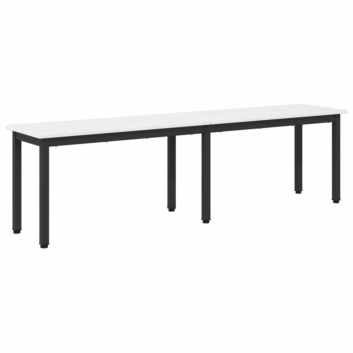 bænk Hvid 160 x 35 x 45 cm Massiv fyrretræ
