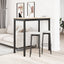 Barbord 110 x 55 x 105 cm Massiv fyrretræ Naturfarvet