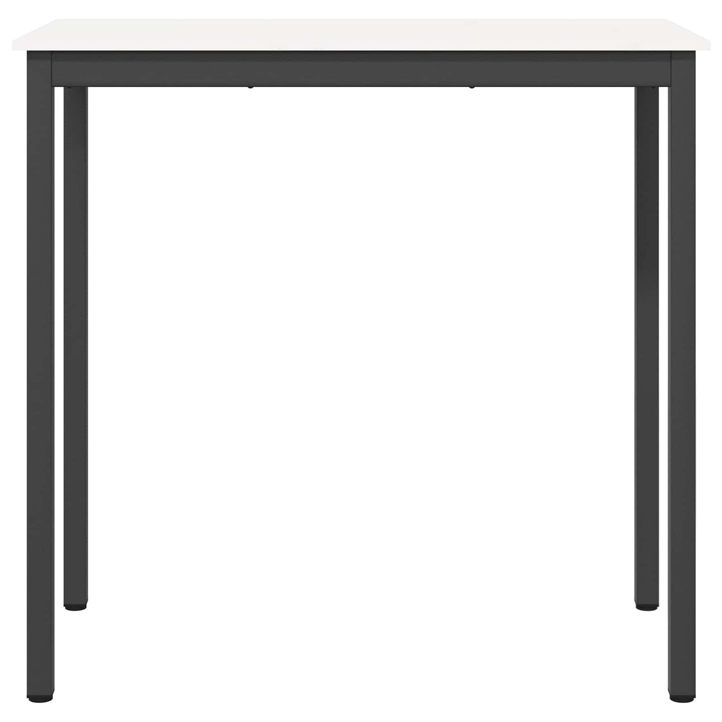 Barbord Hvid 110 x 55 x 105 cm Massiv fyrretræ