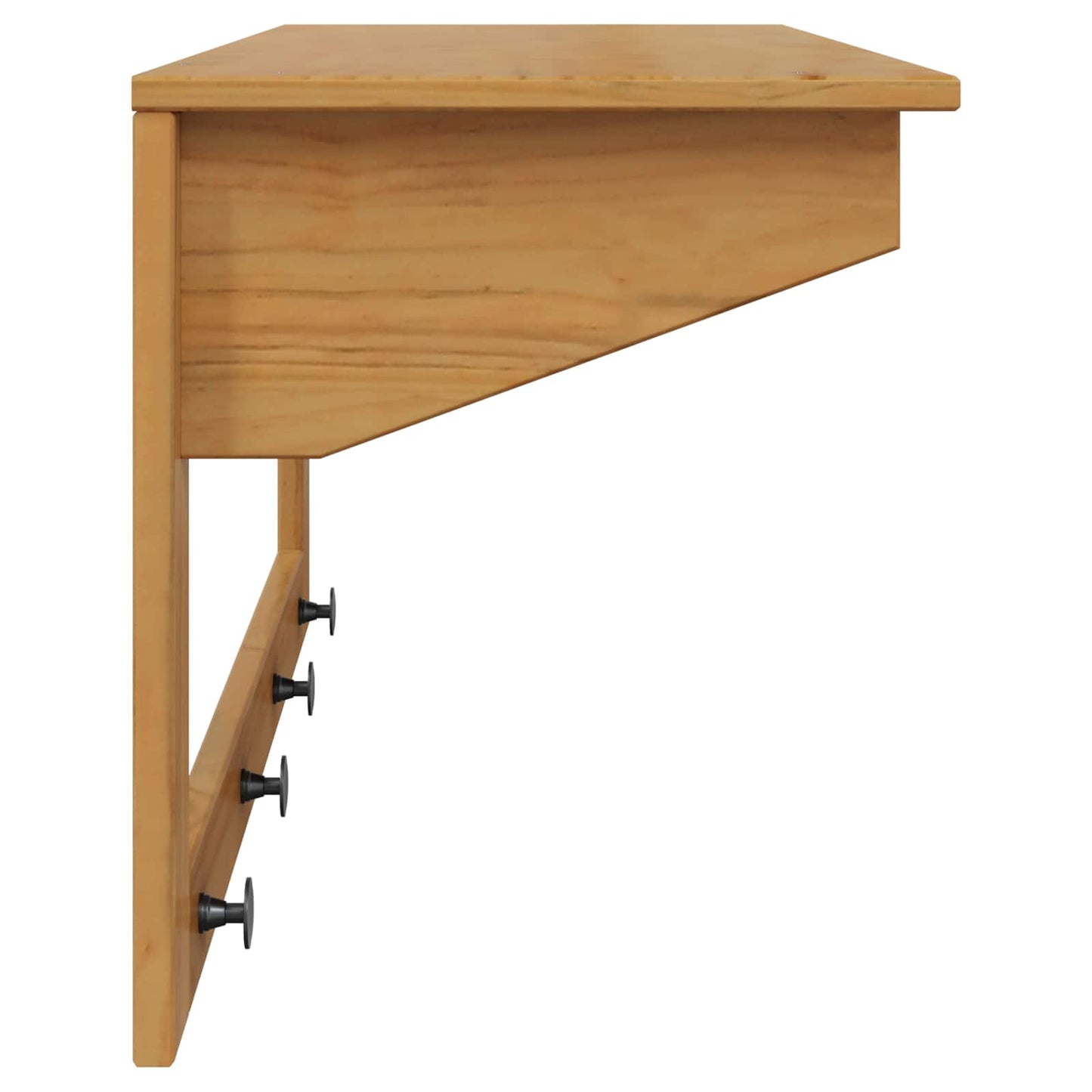 Jakkeholder HILL Honningbrun 90 x 35 x 41.5 cm Massivt fyrretræ