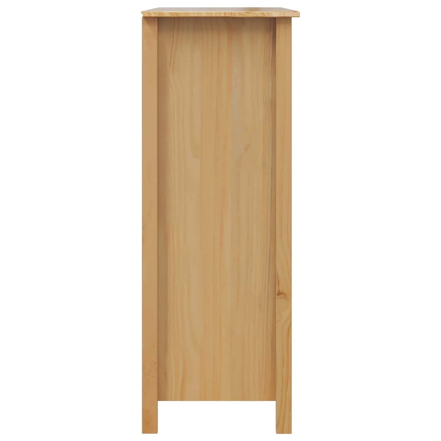 Vinskab HILL Honningbrun 79,5 x 40 x 107,5 cm Massivt fyrretræ